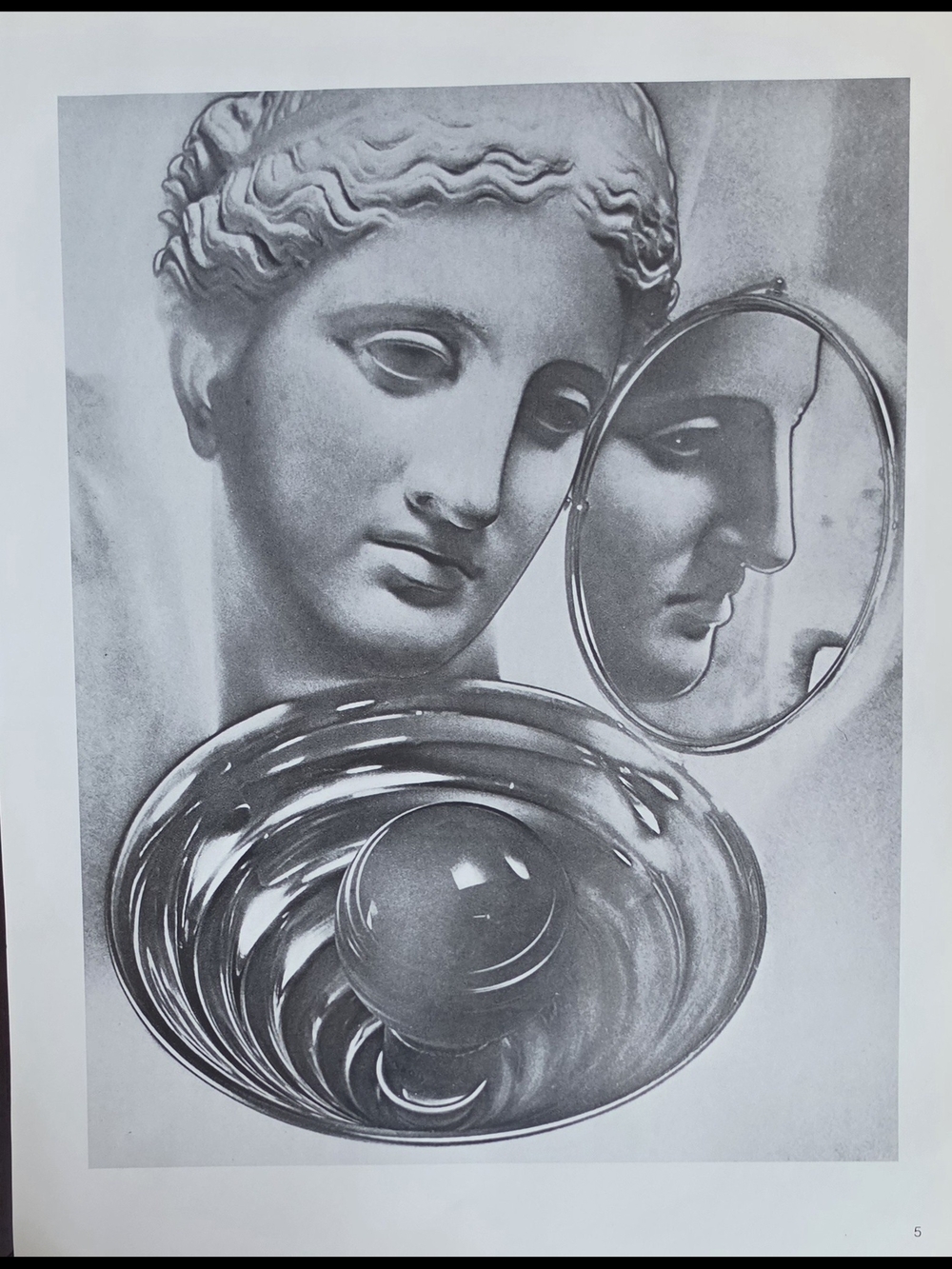 Vintage Surrealist Man Ray | Venus Statue Mirror Light Bulb Photo | B&W